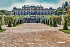 1076 - vienna - belvedere castle outside