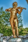 1203 - vienna - stadtpark - johann strauss monument